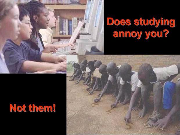 does studying annoy you?