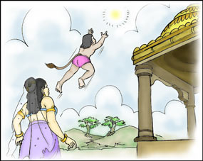 Hanuman_Sun